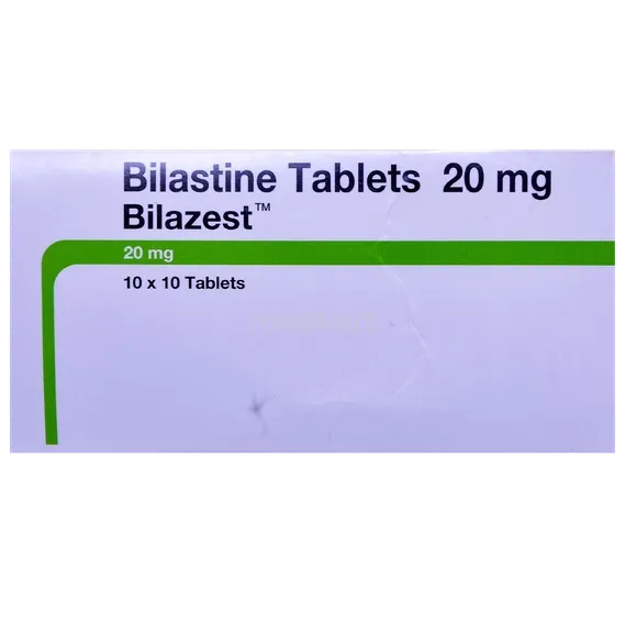 bilazest 20mg tablet 10's